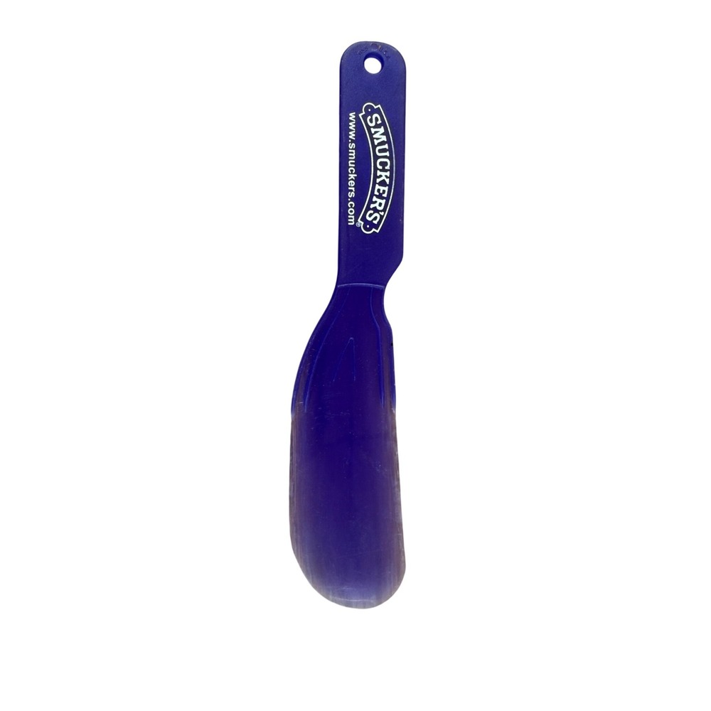 Smuckers Flatout Purple Plastic Spreader Kitchen Tool Jam Jelly Condiment Knife